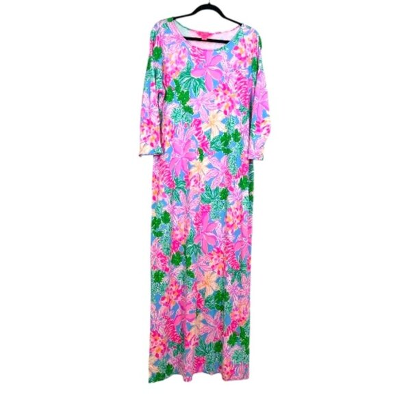 Lilly Pulitzer Morgann Tigers Lair Dress Size XXL Pre-Loved - Picture 1 of 5